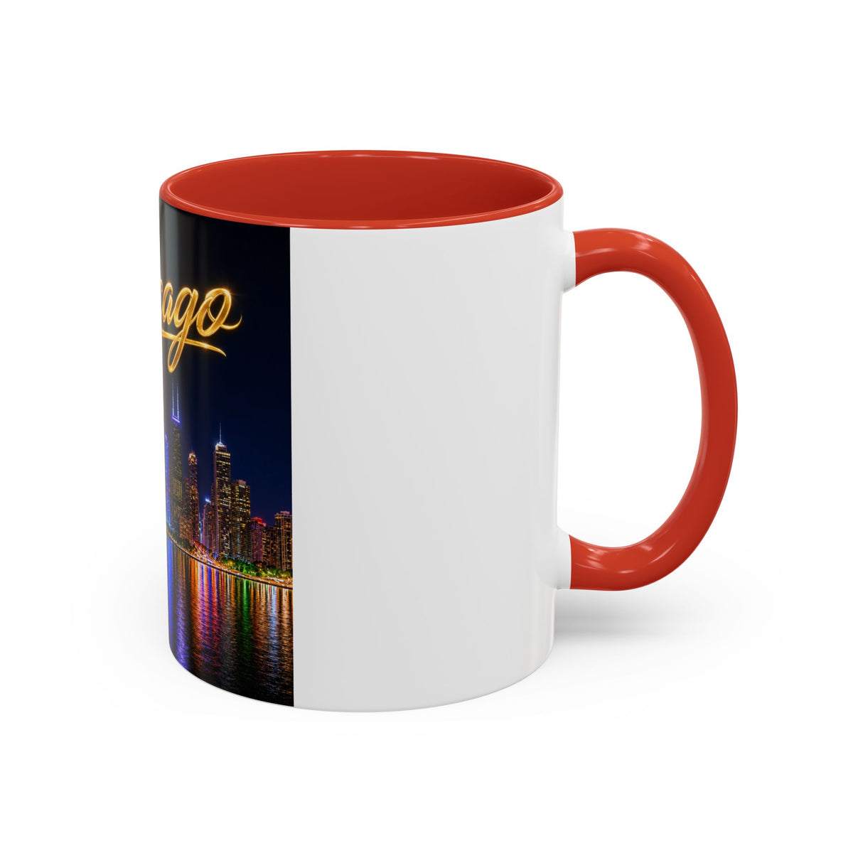 Chicago Accent Coffee Mug (11, 15oz)