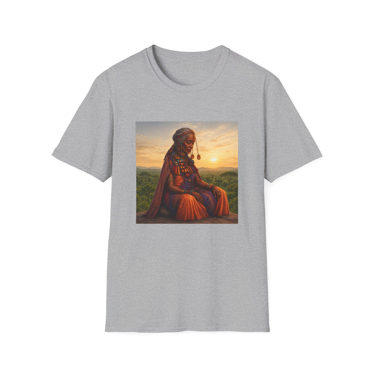 Sunset Silence Unisex Soft Style T-Shirt