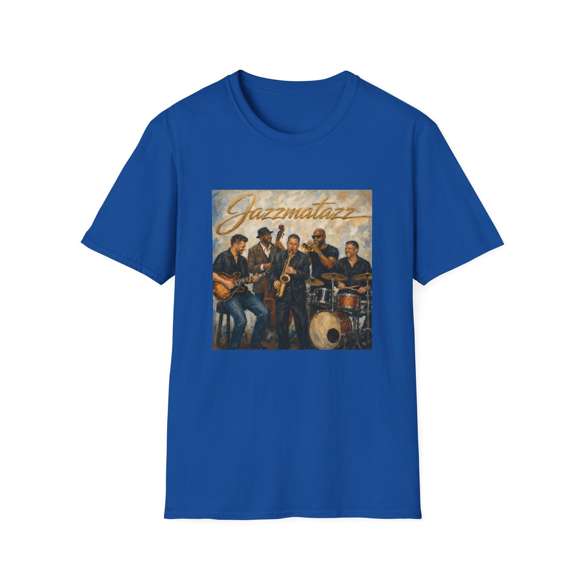 Jazzmatazz Band T-Shirt — Vintage Jazz Ensemble Graphic Tee