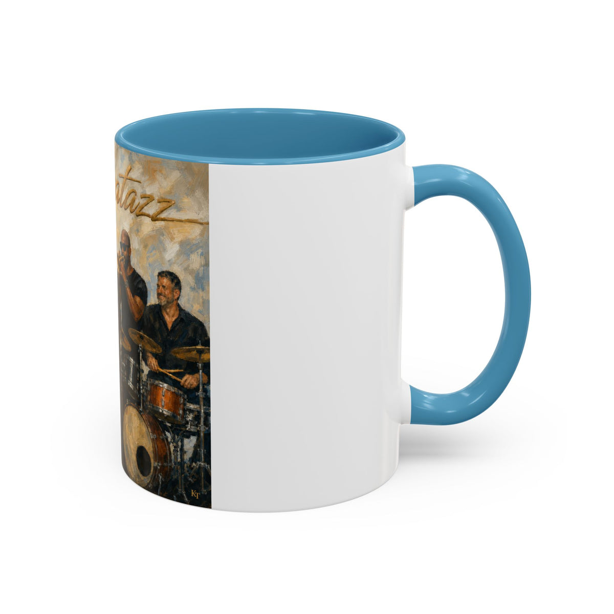 Jazzmatazz Band Accent Coffee Mug – Vintage Jazz Musicians 11/15oz