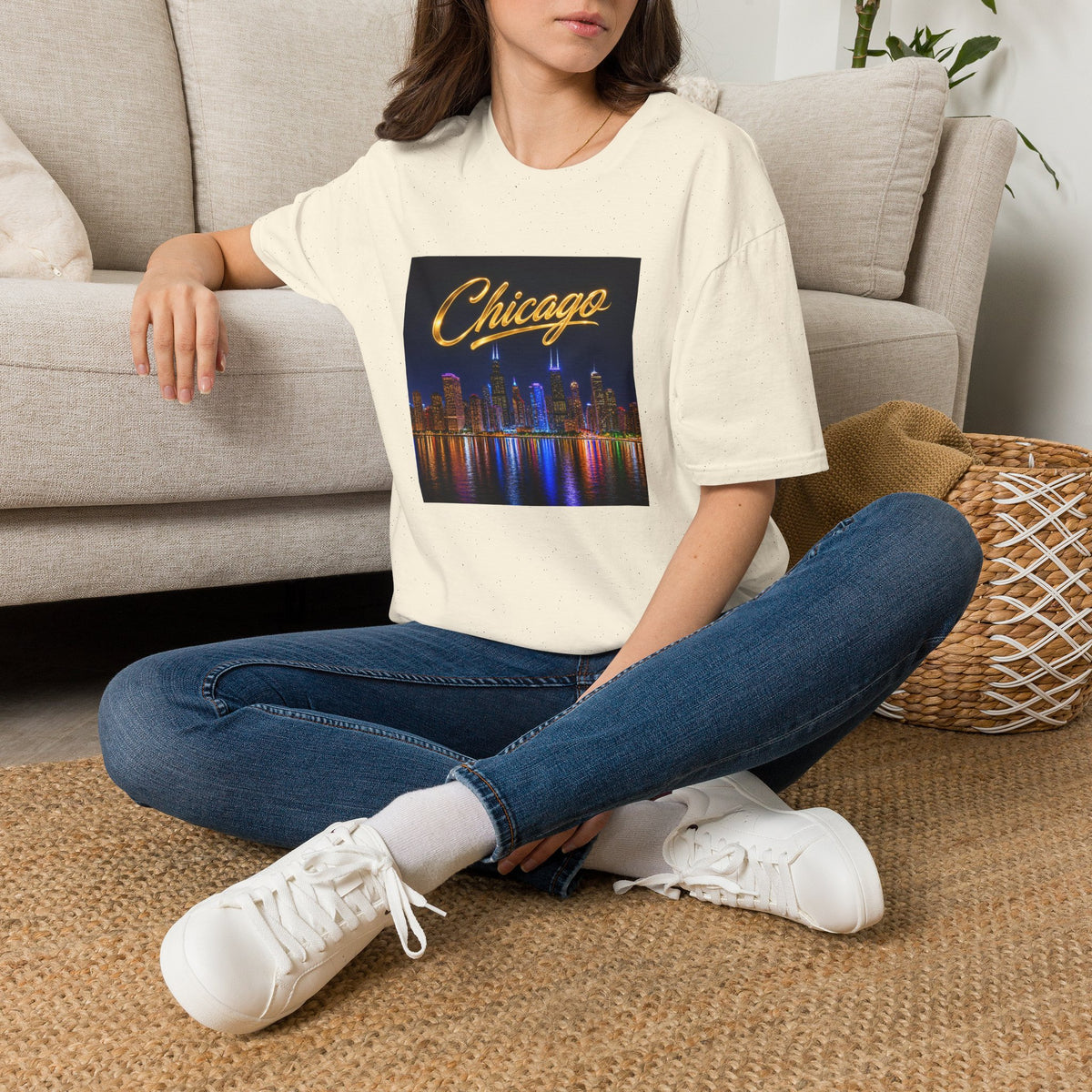 Chicago Unisex Soft style T-Shirt (city)