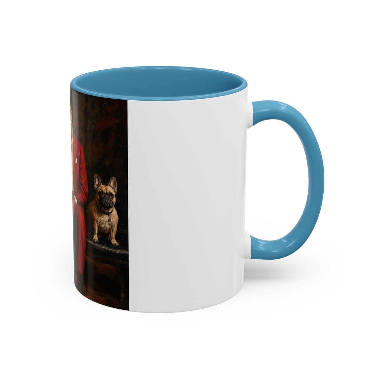 Jazz Tunes Coffee Mug — Vintage Gentleman Sax Player Accent Mug (11/15oz)