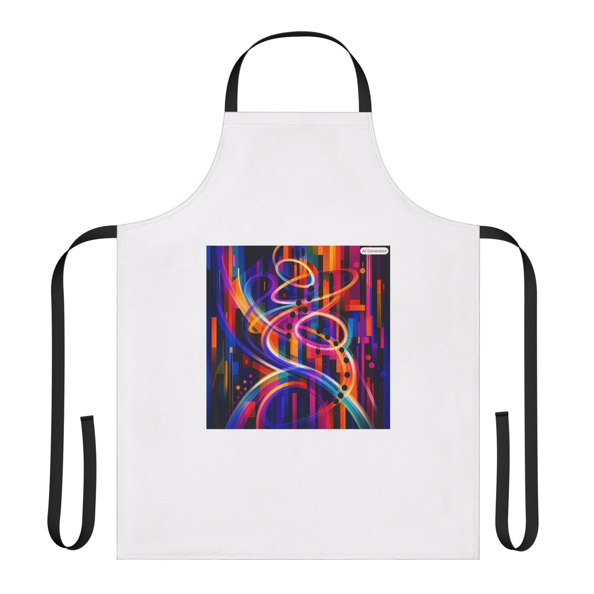Abstract Apron, 5-Color Straps