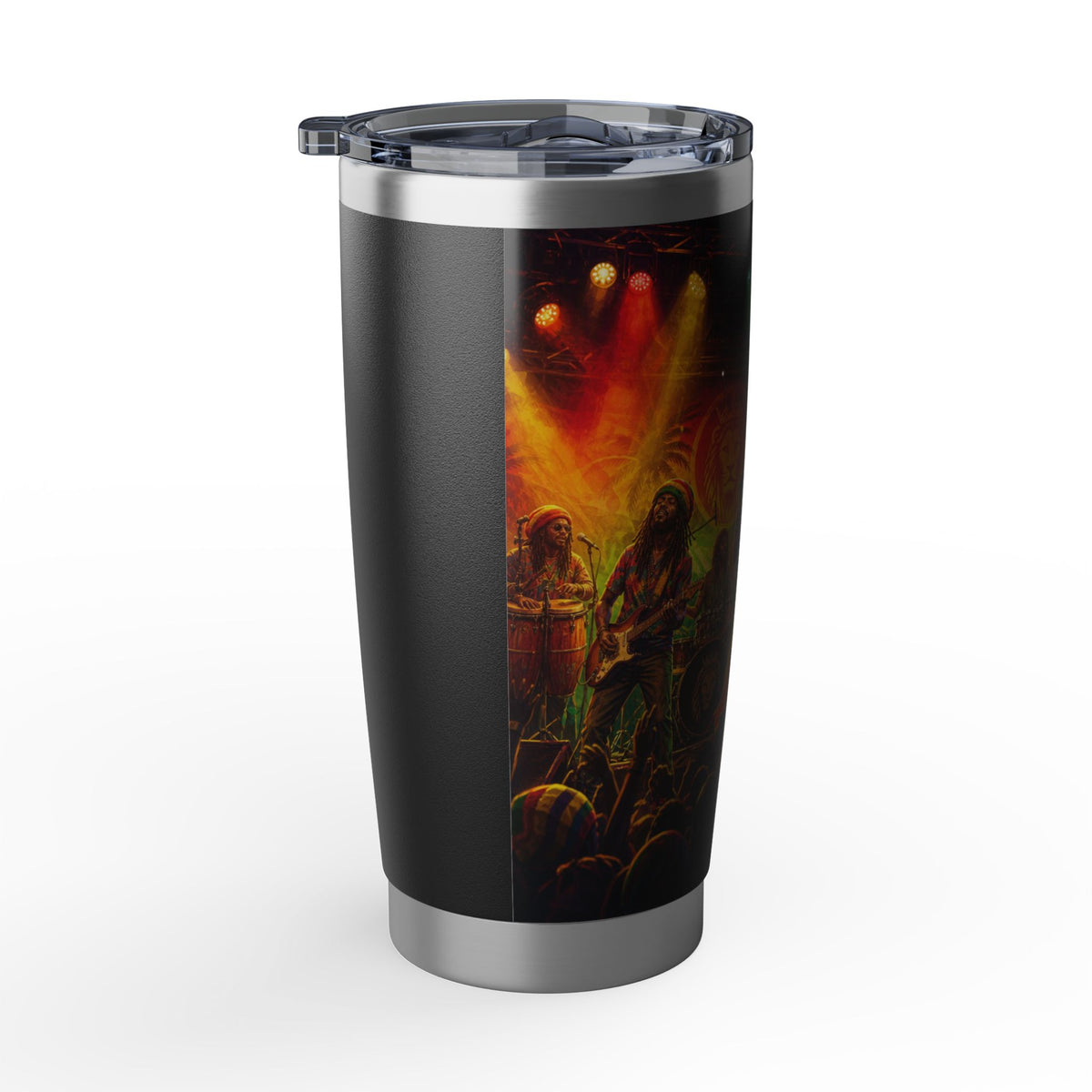 Vagabond Concert 20oz Tumbler — Live Music Band Stage Art Insulated Cup