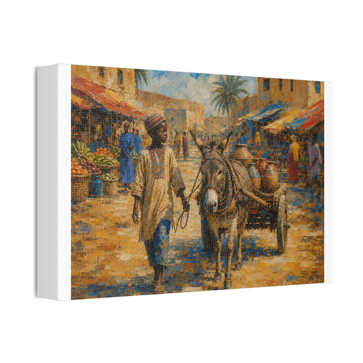 The Market Canvas Stretched, 1.5''