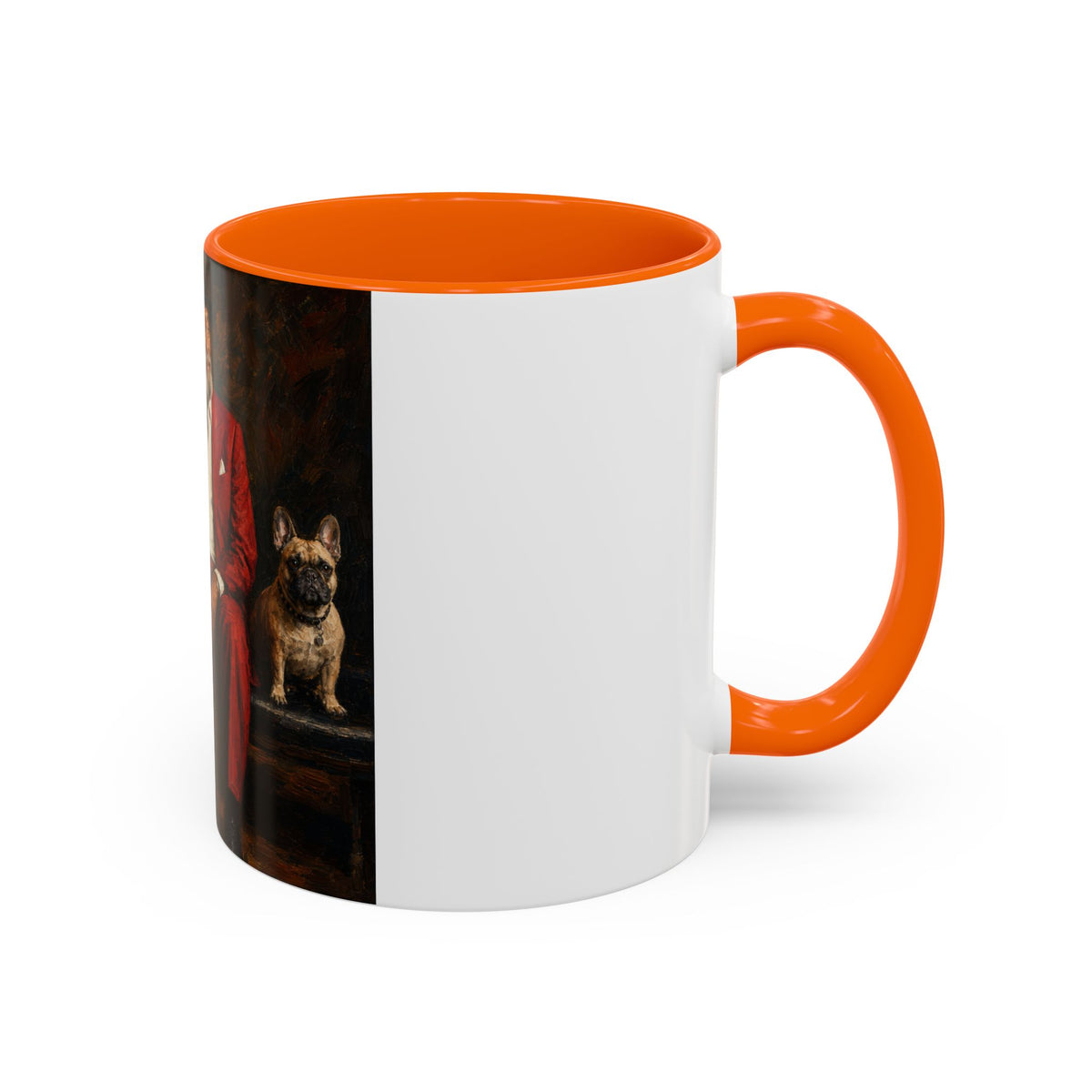 Jazz Tunes Coffee Mug — Vintage Gentleman Sax Player Accent Mug (11/15oz)