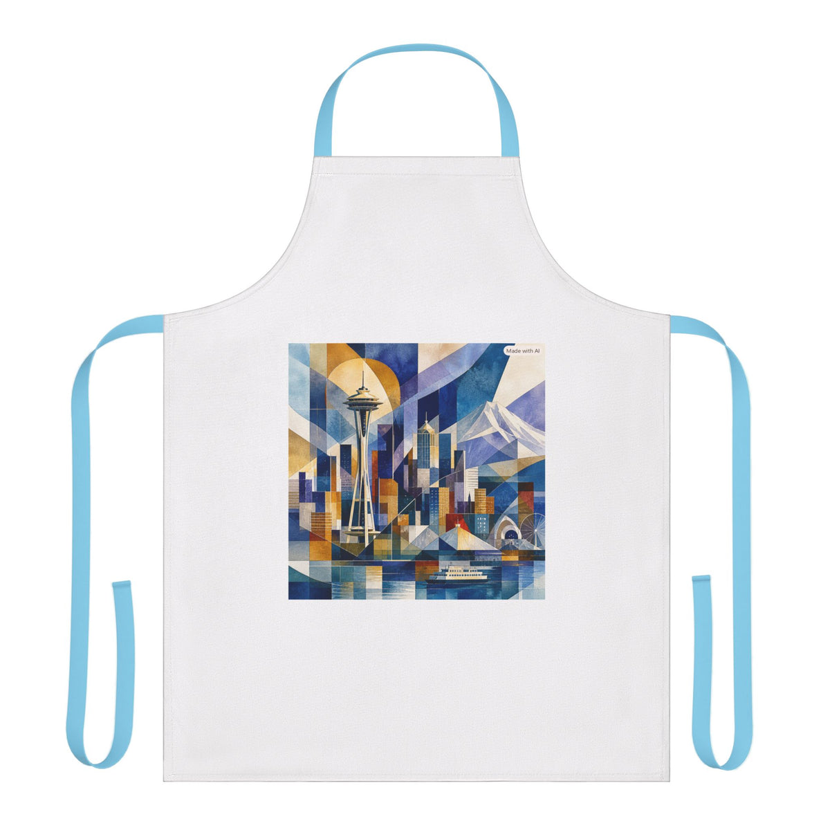 Greece Apron, 5-Color Straps (city)