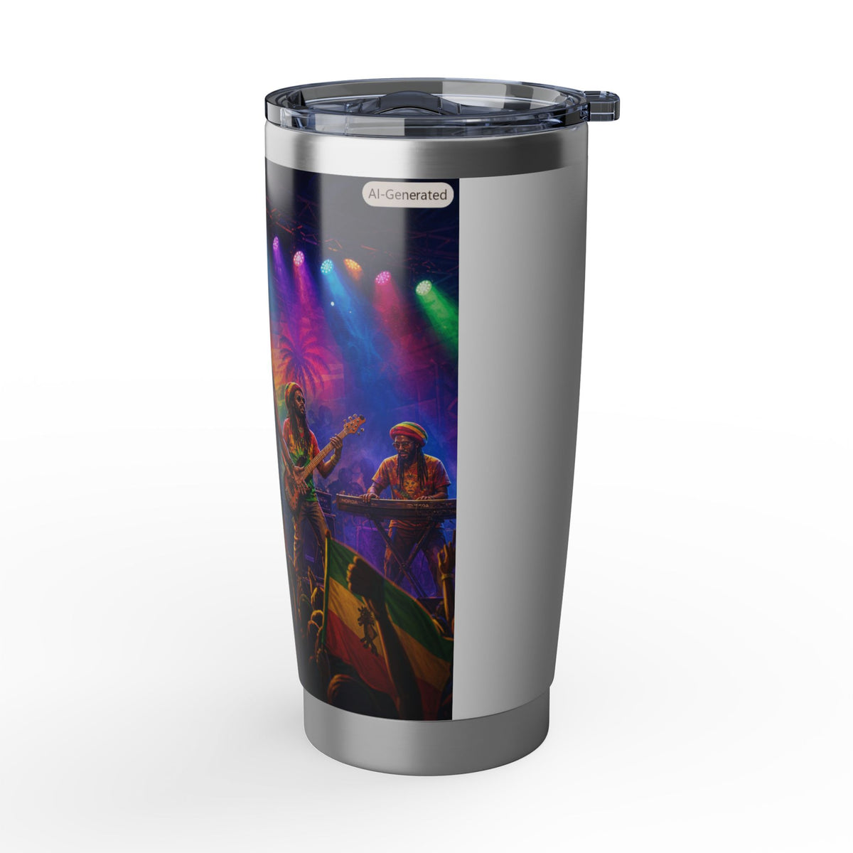 Vagabond Concert 20oz Tumbler — Live Music Band Stage Art Insulated Cup