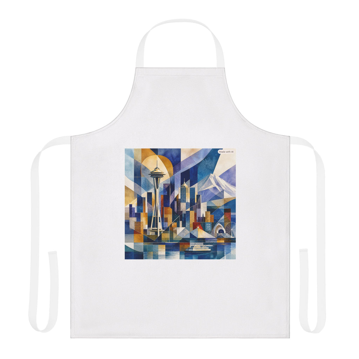 Greece Apron, 5-Color Straps (city)