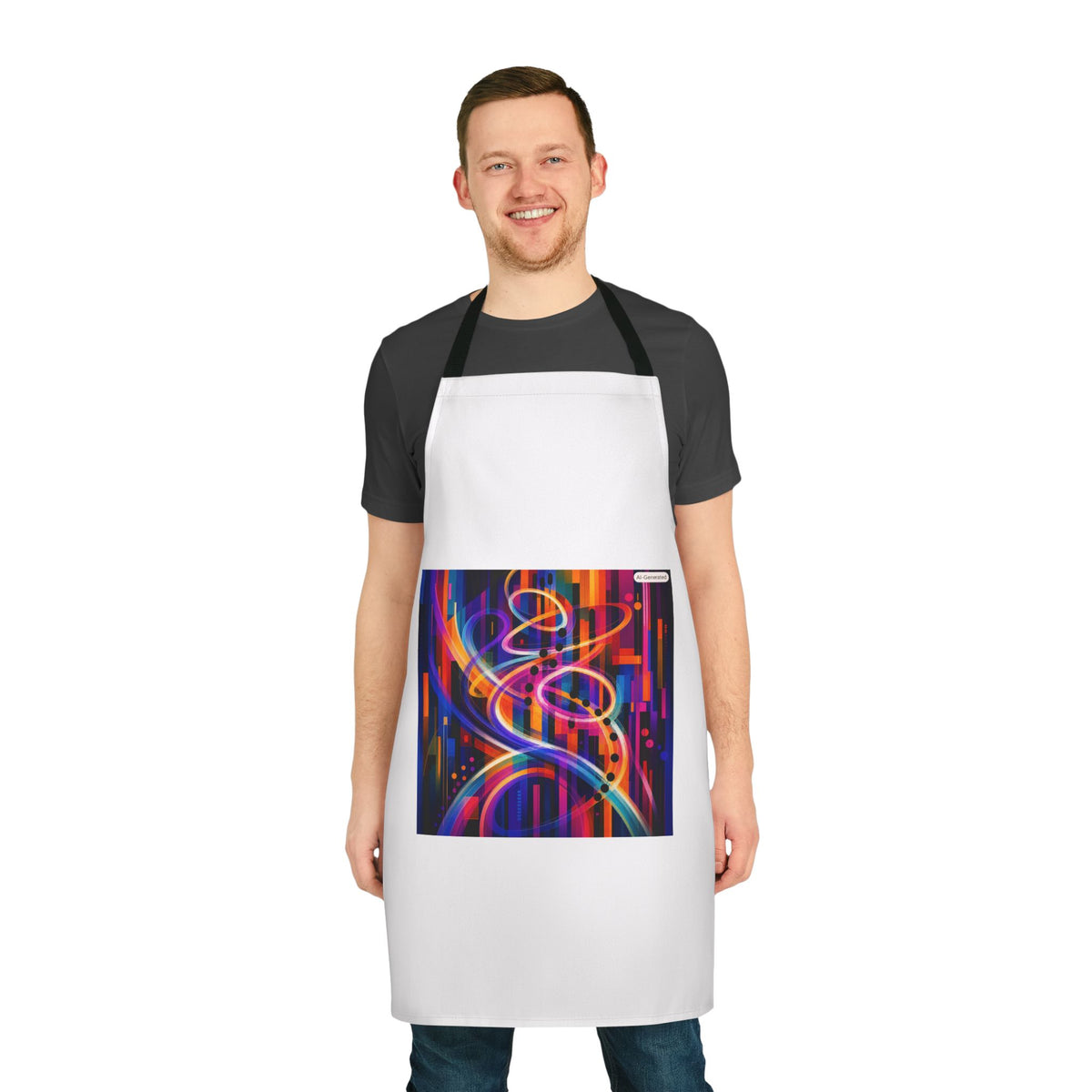 Abstract Apron, 5-Color Straps