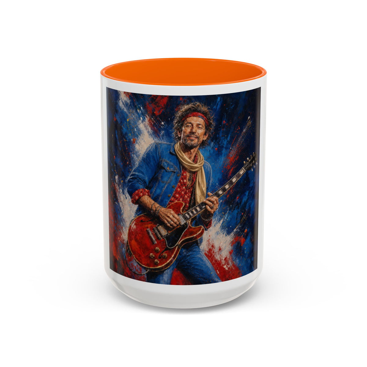 Rock and Roll Accent Coffee Mug (11, 15oz)