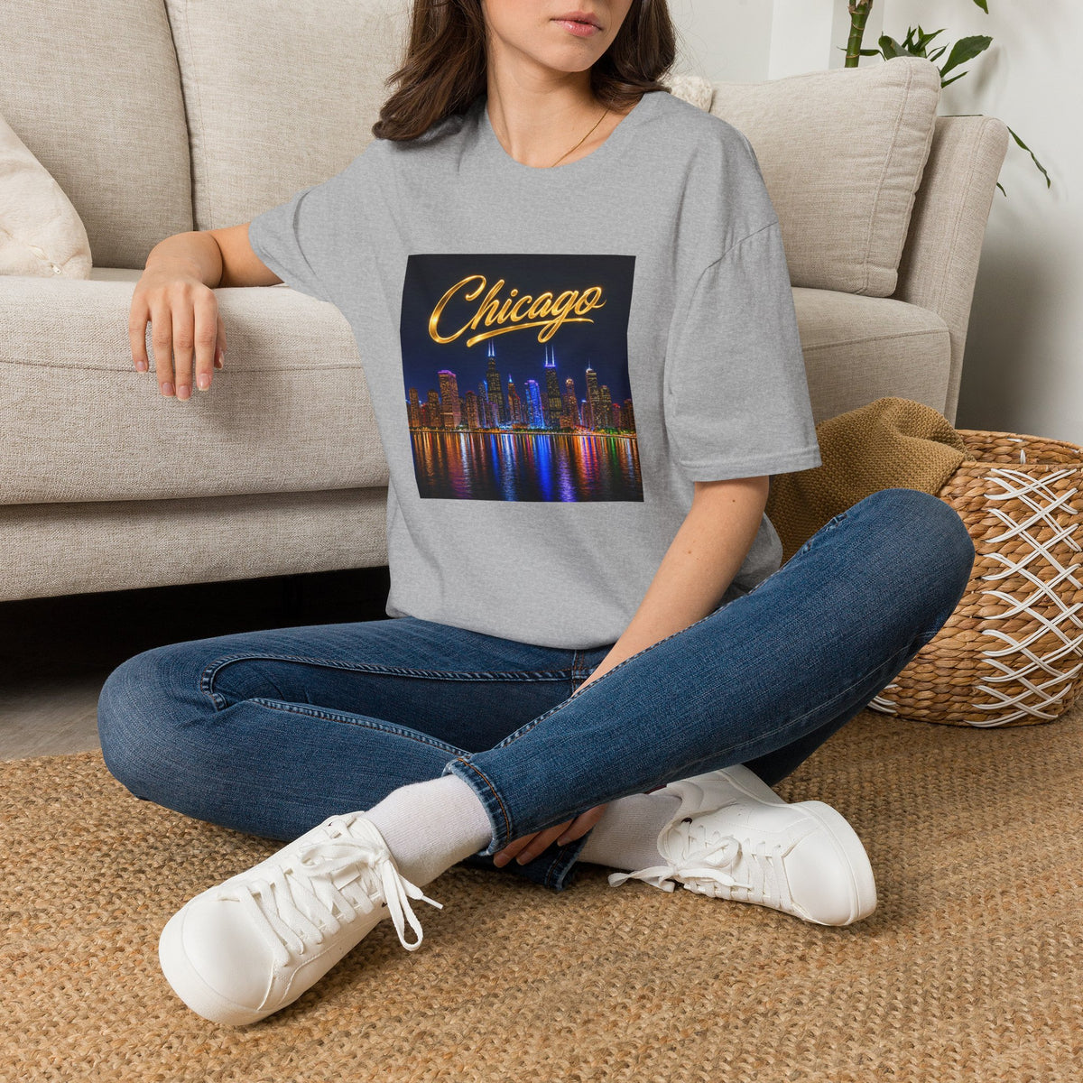 Chicago Unisex Soft style T-Shirt (city)
