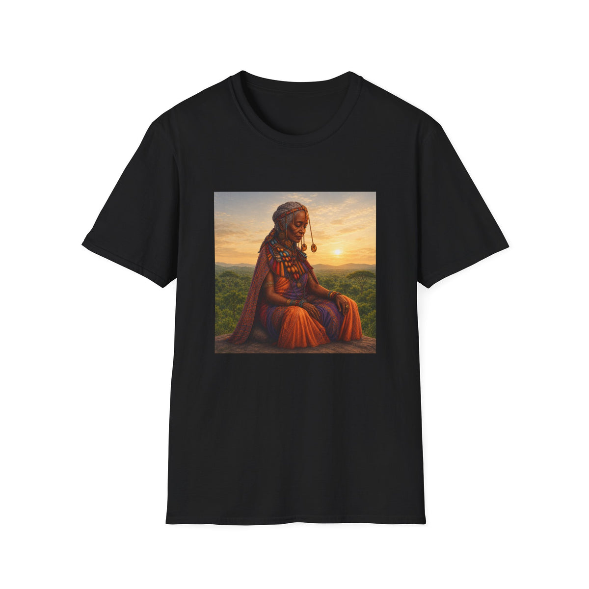 Sunset Silence Unisex Soft Style T-Shirt