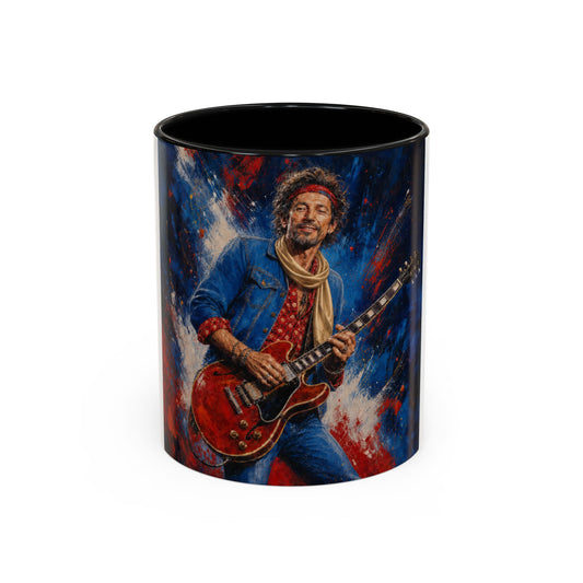 Rock and Roll Accent Coffee Mug (11, 15oz)