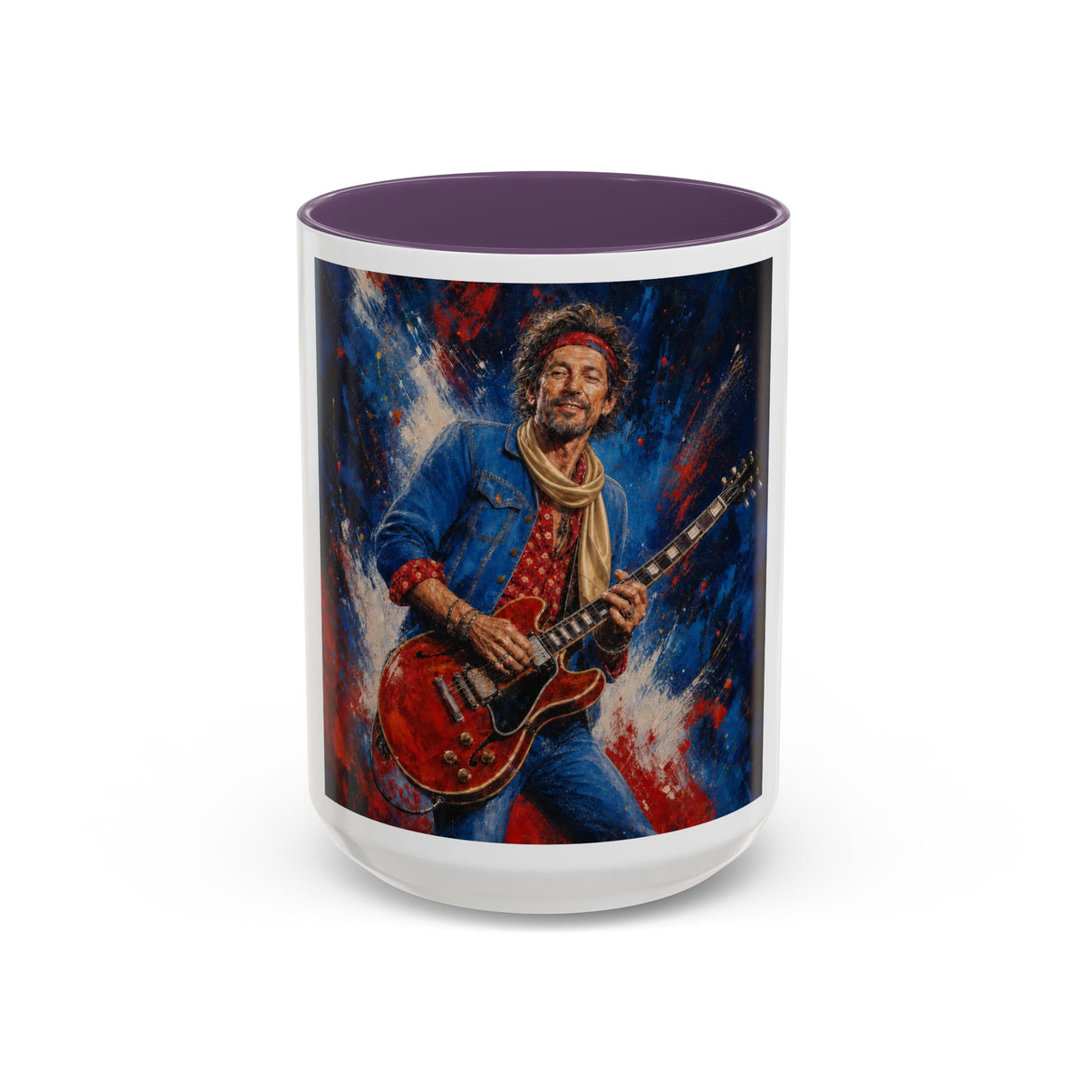Rock and Roll Accent Coffee Mug (11, 15oz)