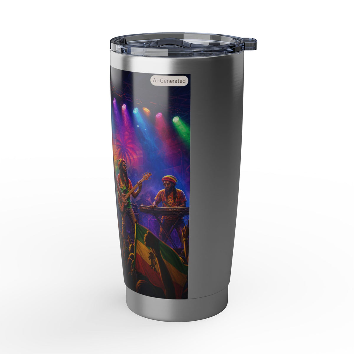 Vagabond Concert 20oz Tumbler — Live Music Band Stage Art Insulated Cup
