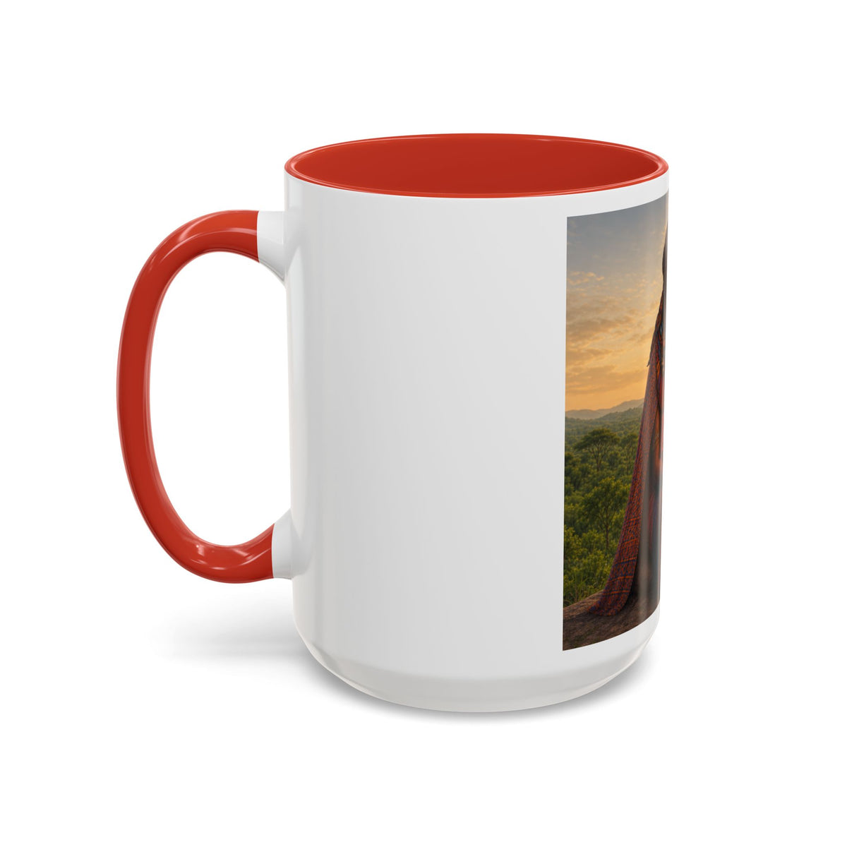 Silence At Sunset Accent Coffee Mug (11, 15oz)
