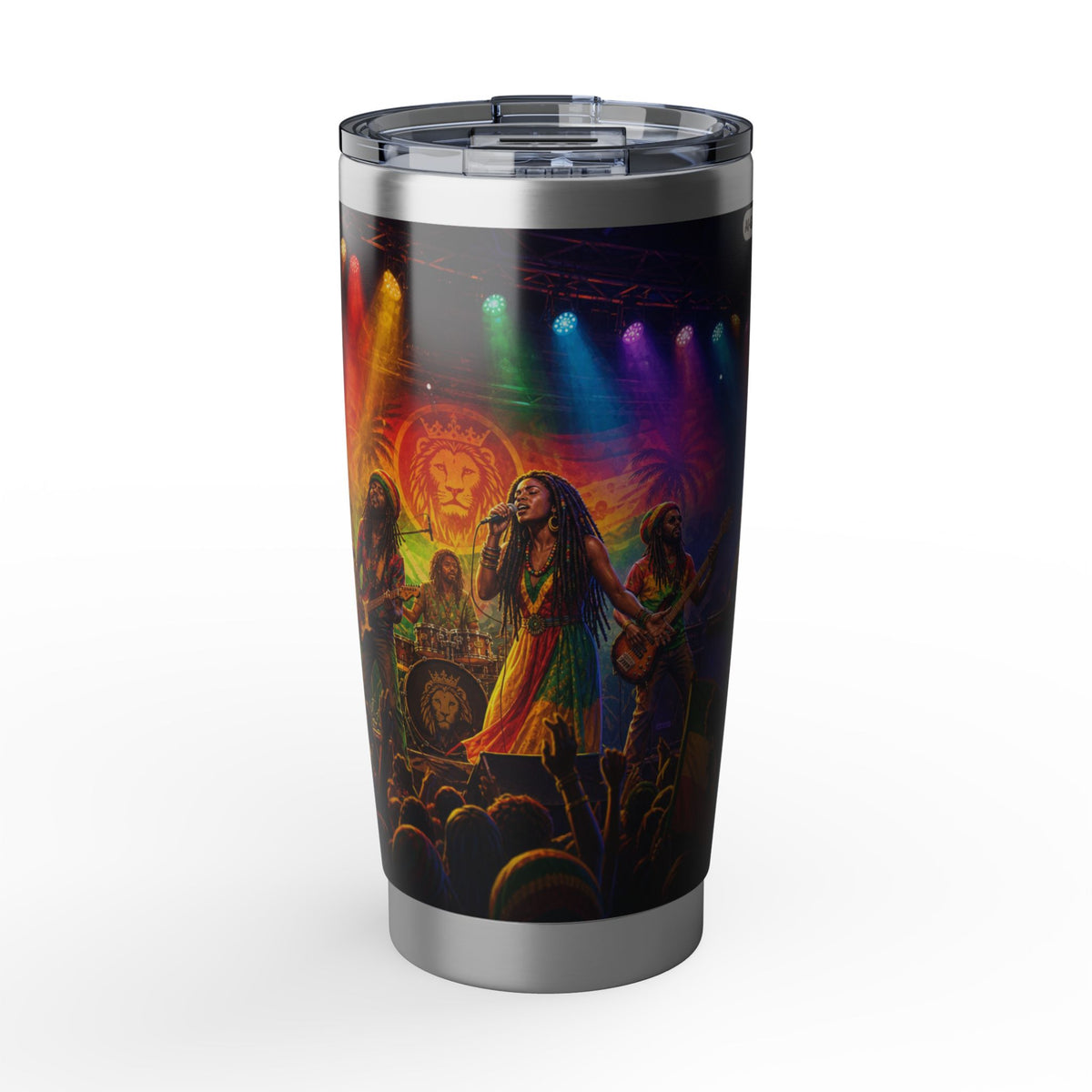 Vagabond Concert 20oz Tumbler — Live Music Band Stage Art Insulated Cup