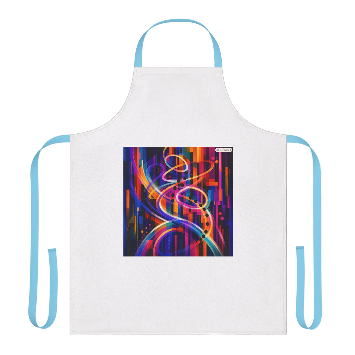 Abstract Apron, 5-Color Straps