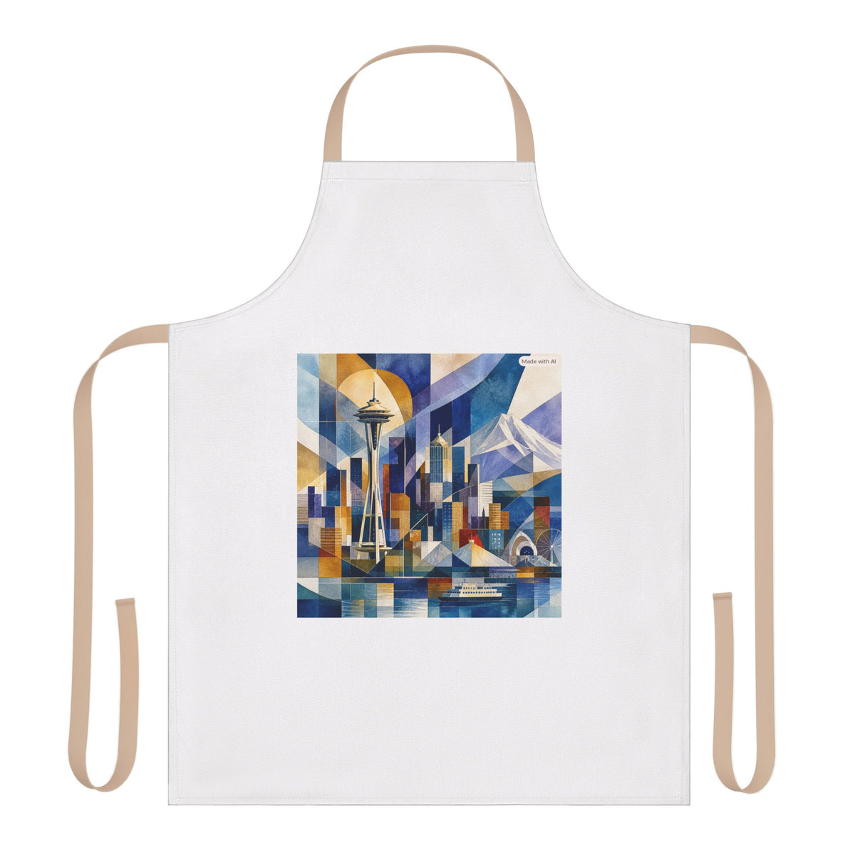 Greece Apron, 5-Color Straps (city)