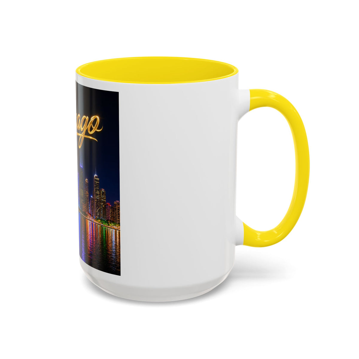 Chicago Accent Coffee Mug (11, 15oz)