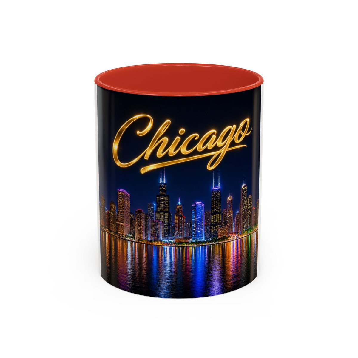 Chicago Accent Coffee Mug (11, 15oz)