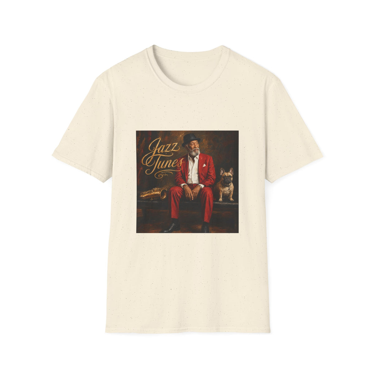 Jazz Tunes T‑Shirt — Vintage Jazz Music Portrait Tee