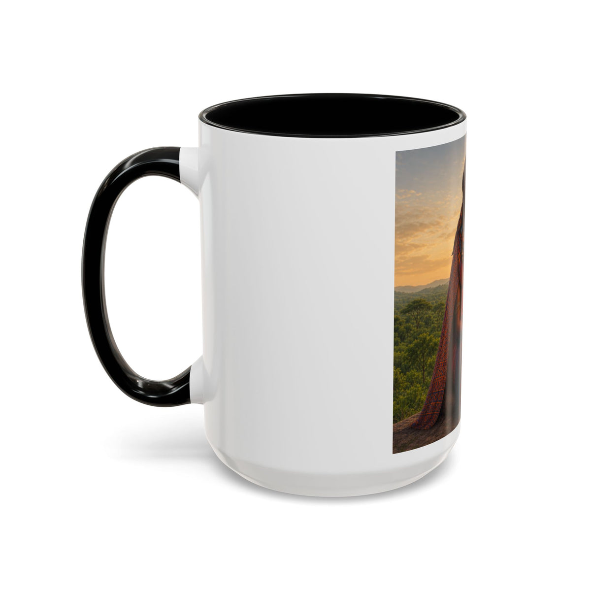 Silence At Sunset Accent Coffee Mug (11, 15oz)