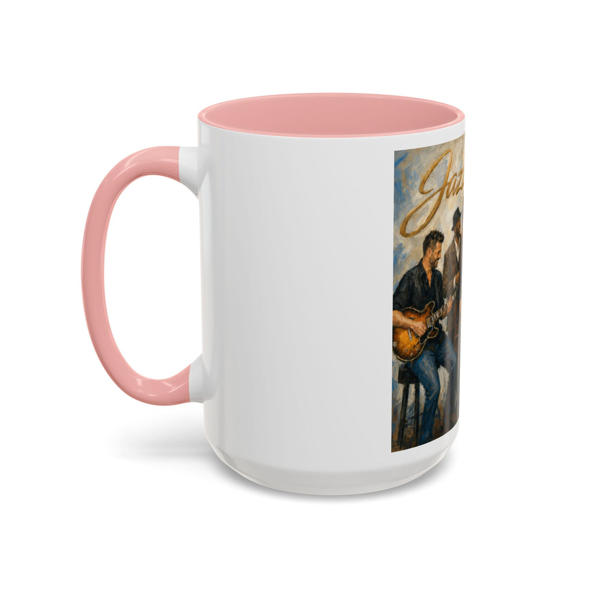 Jazzmatazz Band Accent Coffee Mug – Vintage Jazz Musicians 11/15oz