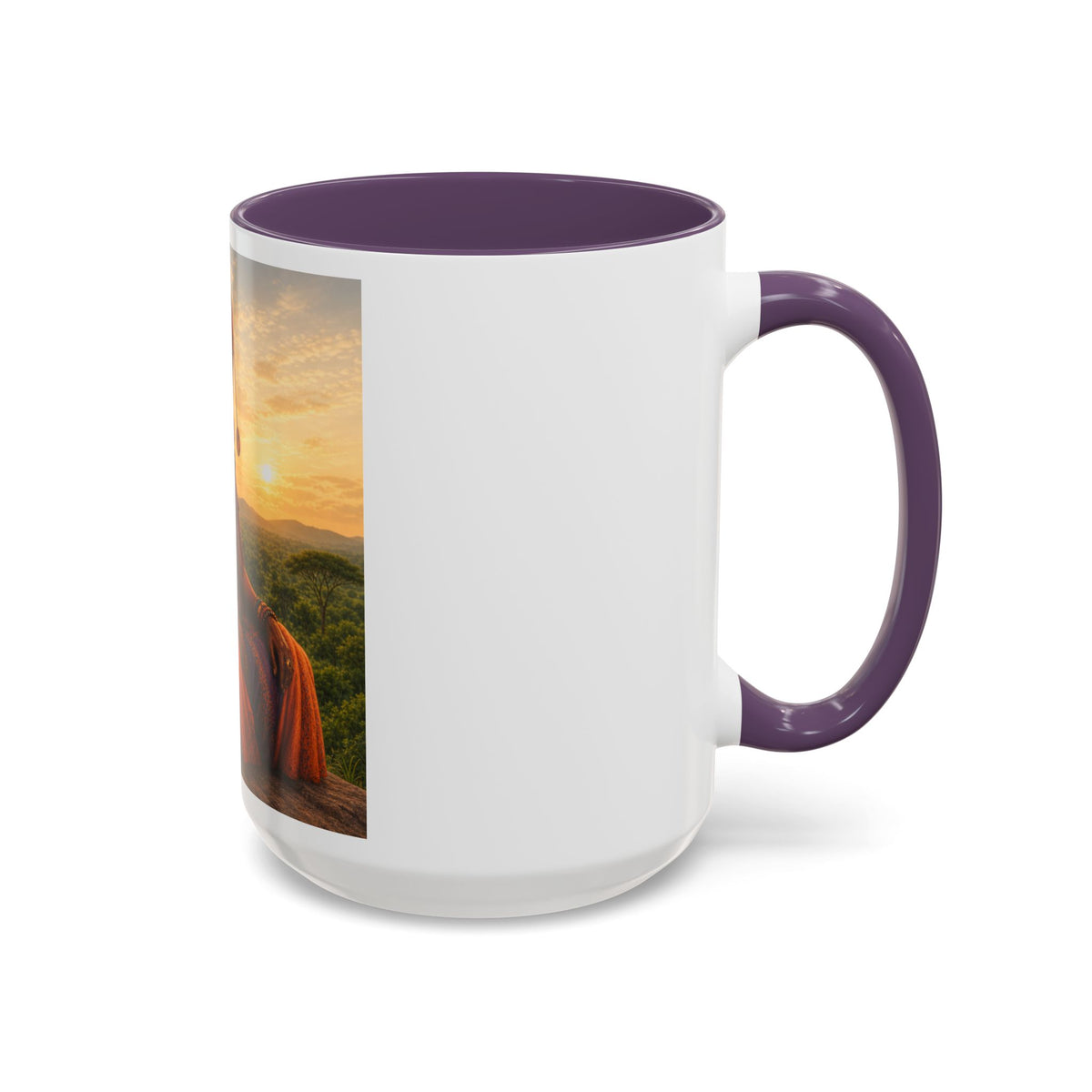 Silence At Sunset Accent Coffee Mug (11, 15oz)