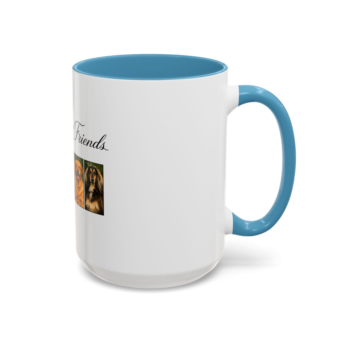 My Best Friends Dog Photo Accent Coffee Mug (11/15oz)