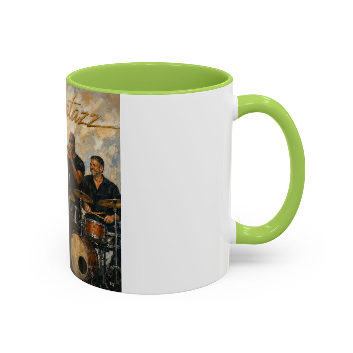 Jazzmatazz Band Accent Coffee Mug – Vintage Jazz Musicians 11/15oz