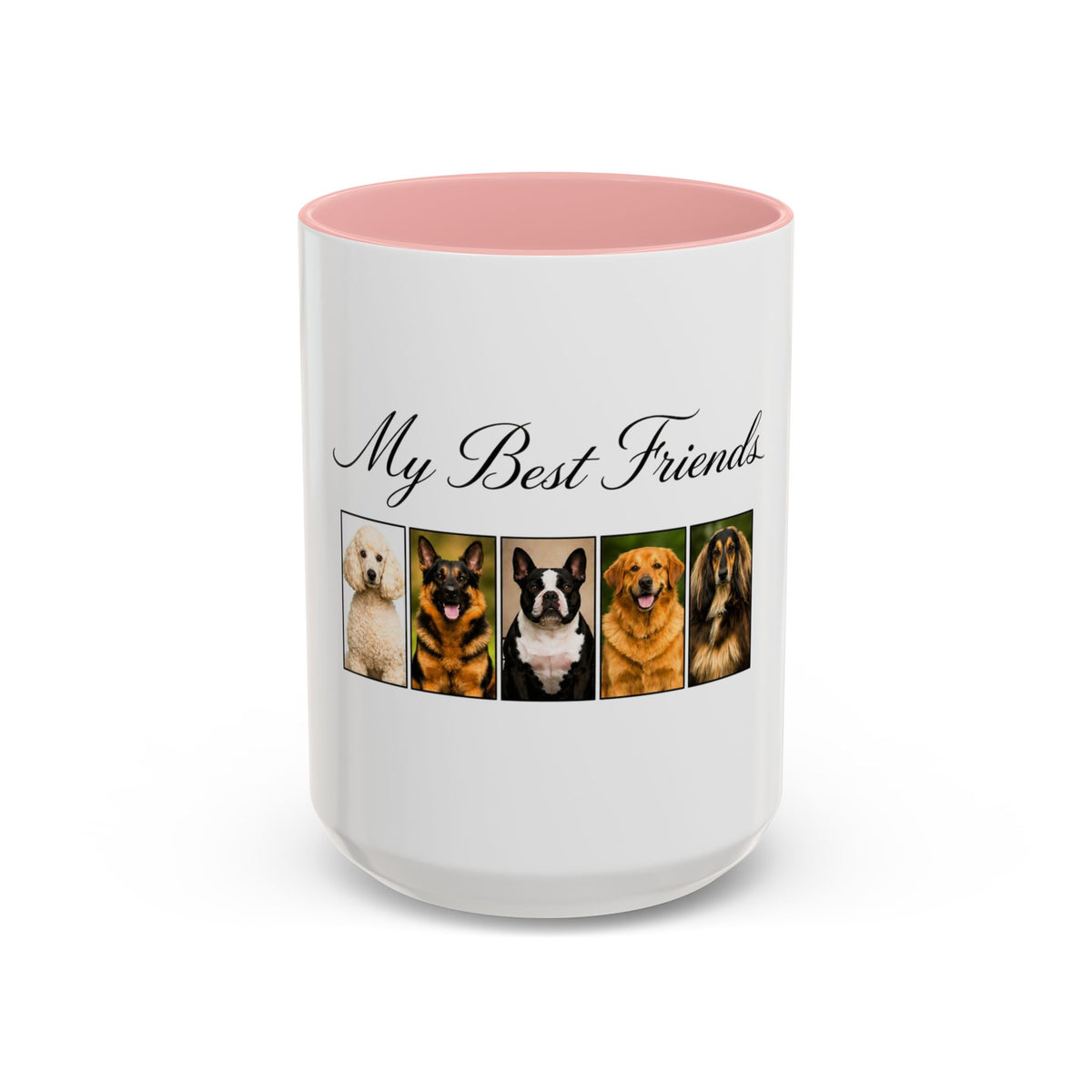 My Best Friends Dog Photo Accent Coffee Mug (11/15oz)