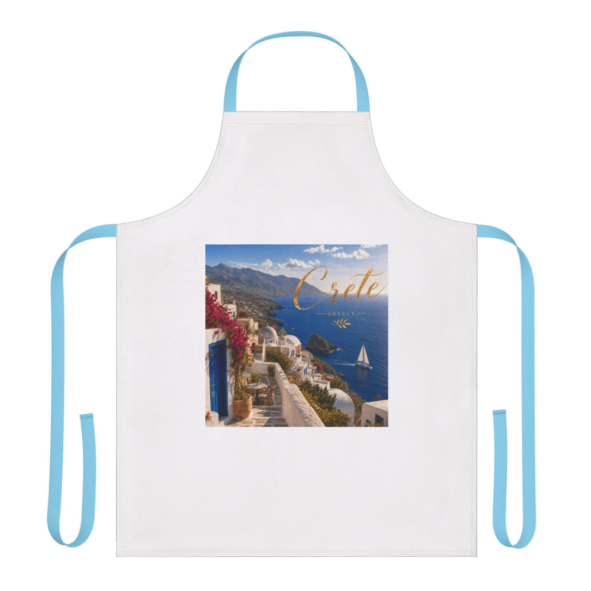 Greece Apron, 5-Color Straps (city)
