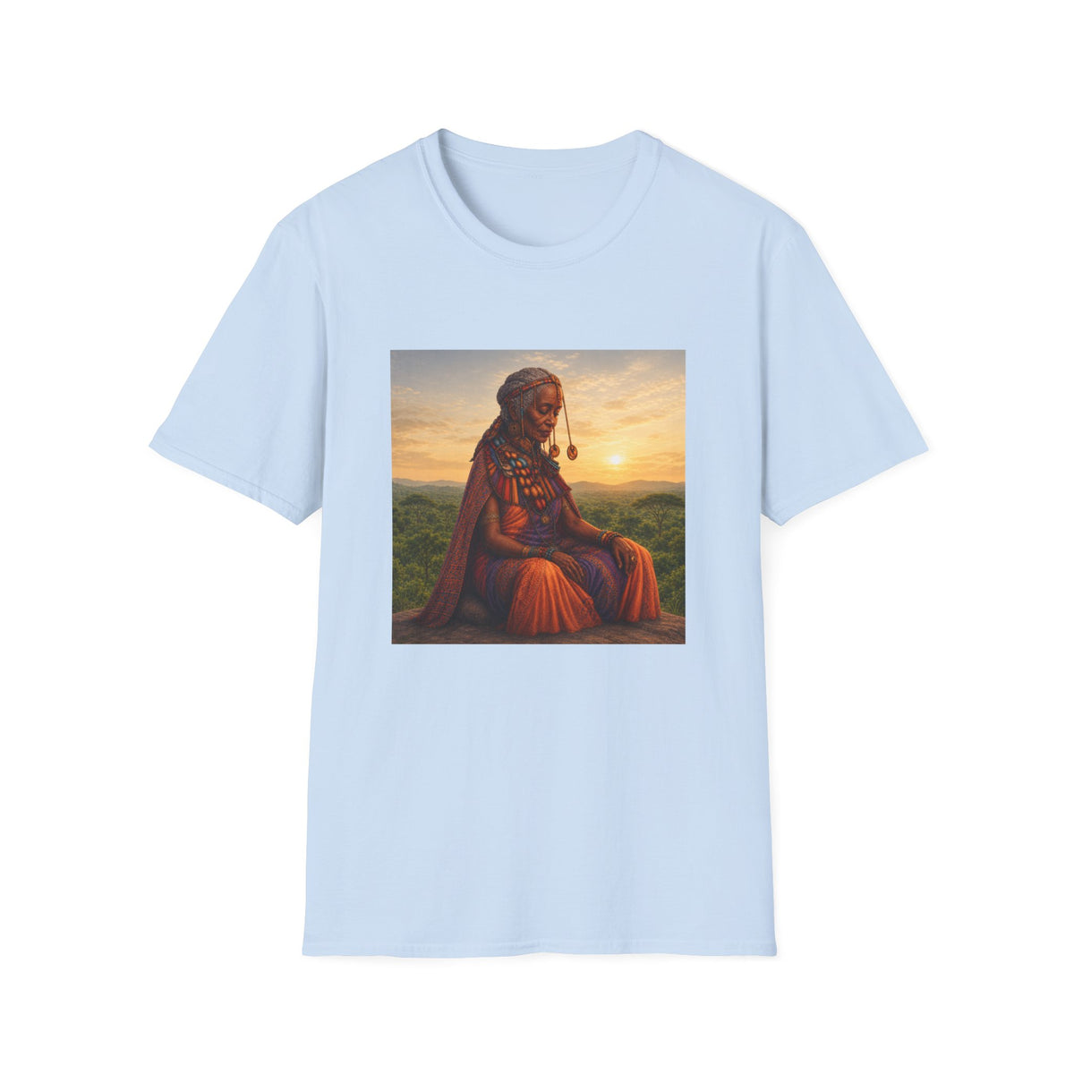 Sunset Silence Unisex Soft Style T-Shirt