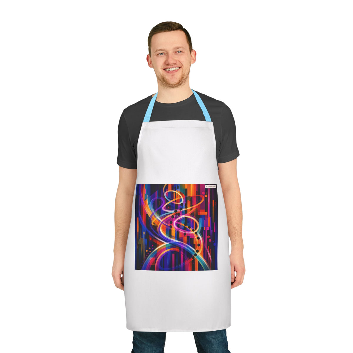 Abstract Apron, 5-Color Straps
