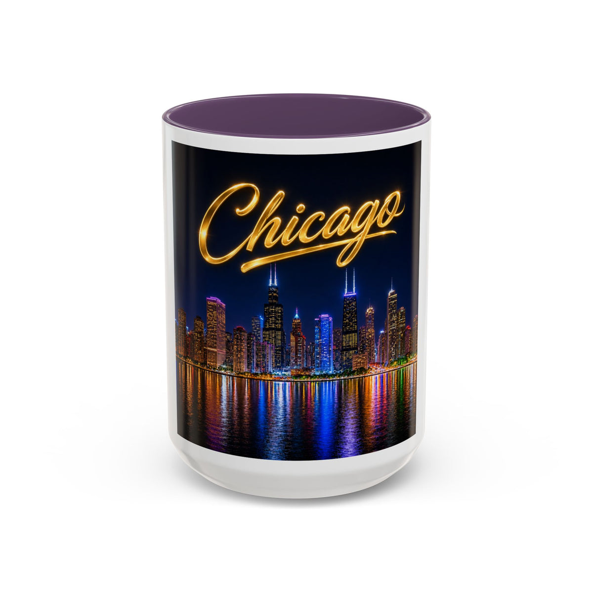 Chicago Accent Coffee Mug (11, 15oz)
