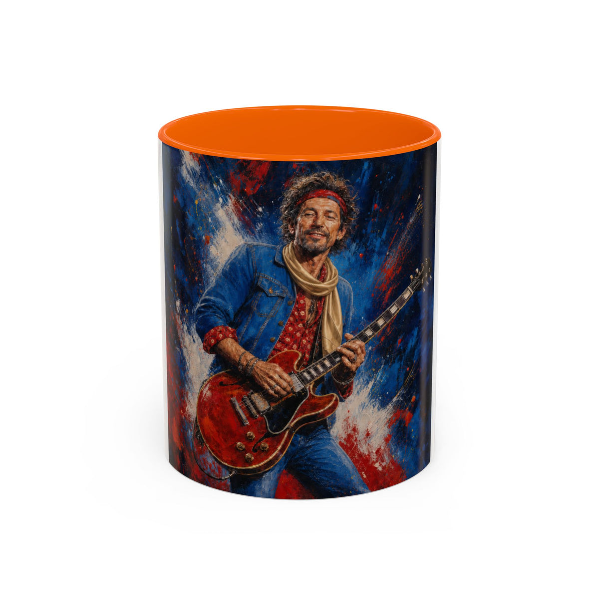 Rock and Roll Accent Coffee Mug (11, 15oz)