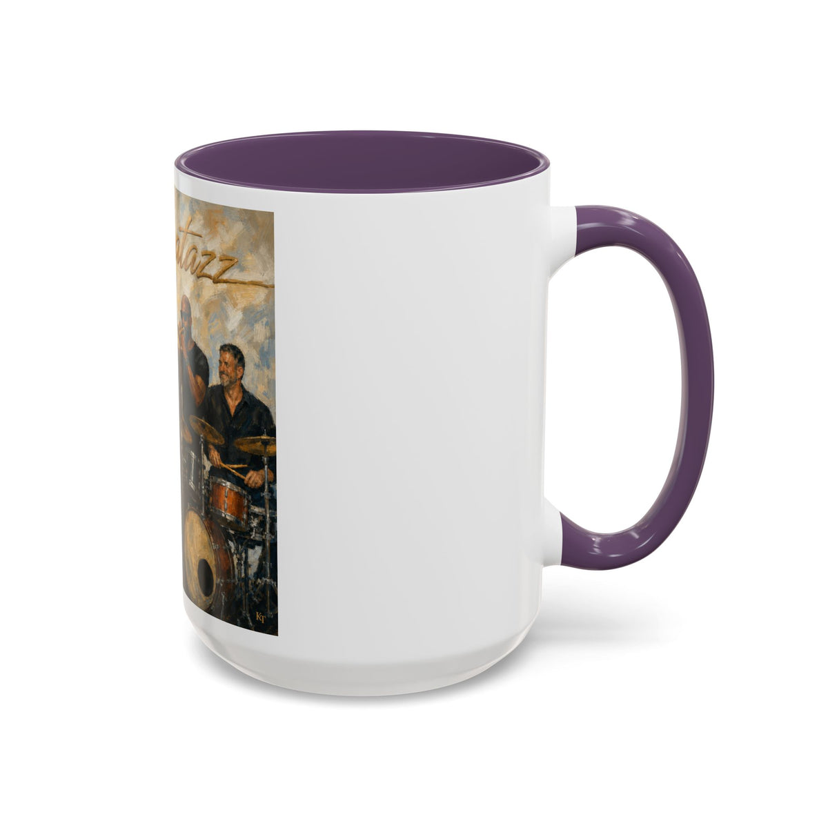 Jazzmatazz Band Accent Coffee Mug – Vintage Jazz Musicians 11/15oz