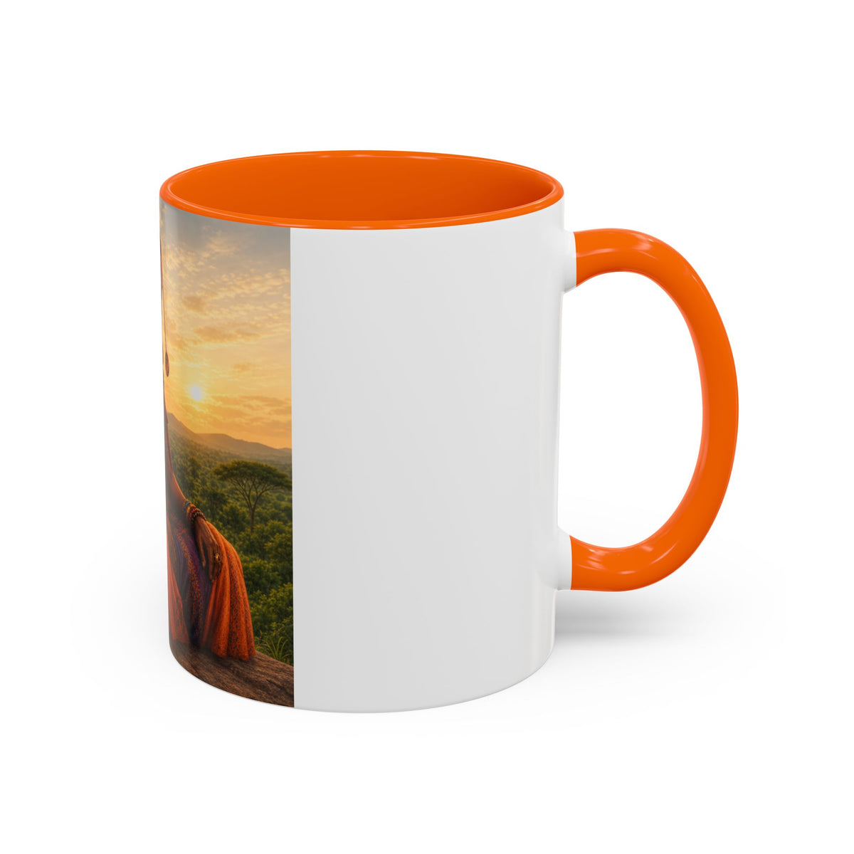 Silence At Sunset Accent Coffee Mug (11, 15oz)