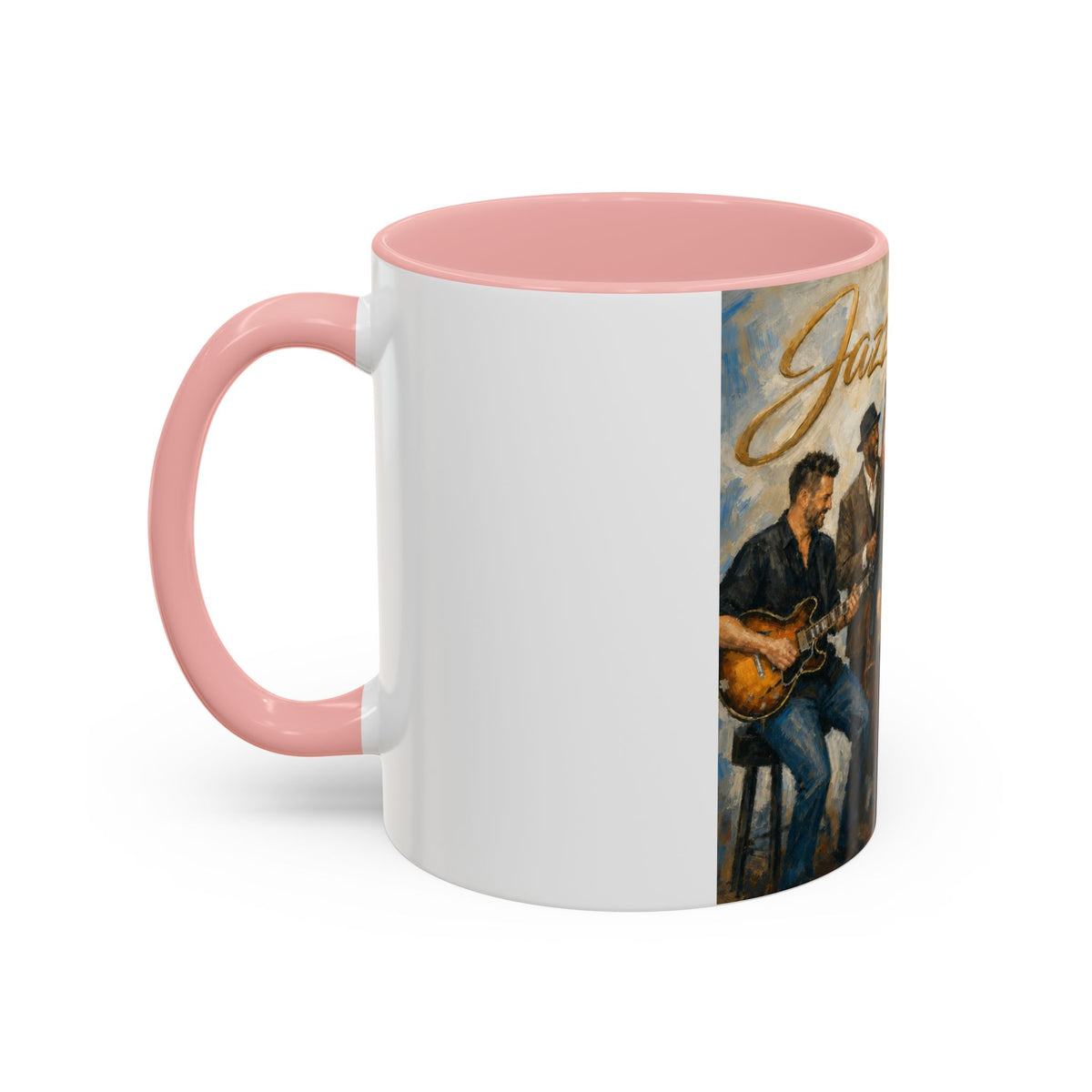 Jazzmatazz Band Accent Coffee Mug – Vintage Jazz Musicians 11/15oz