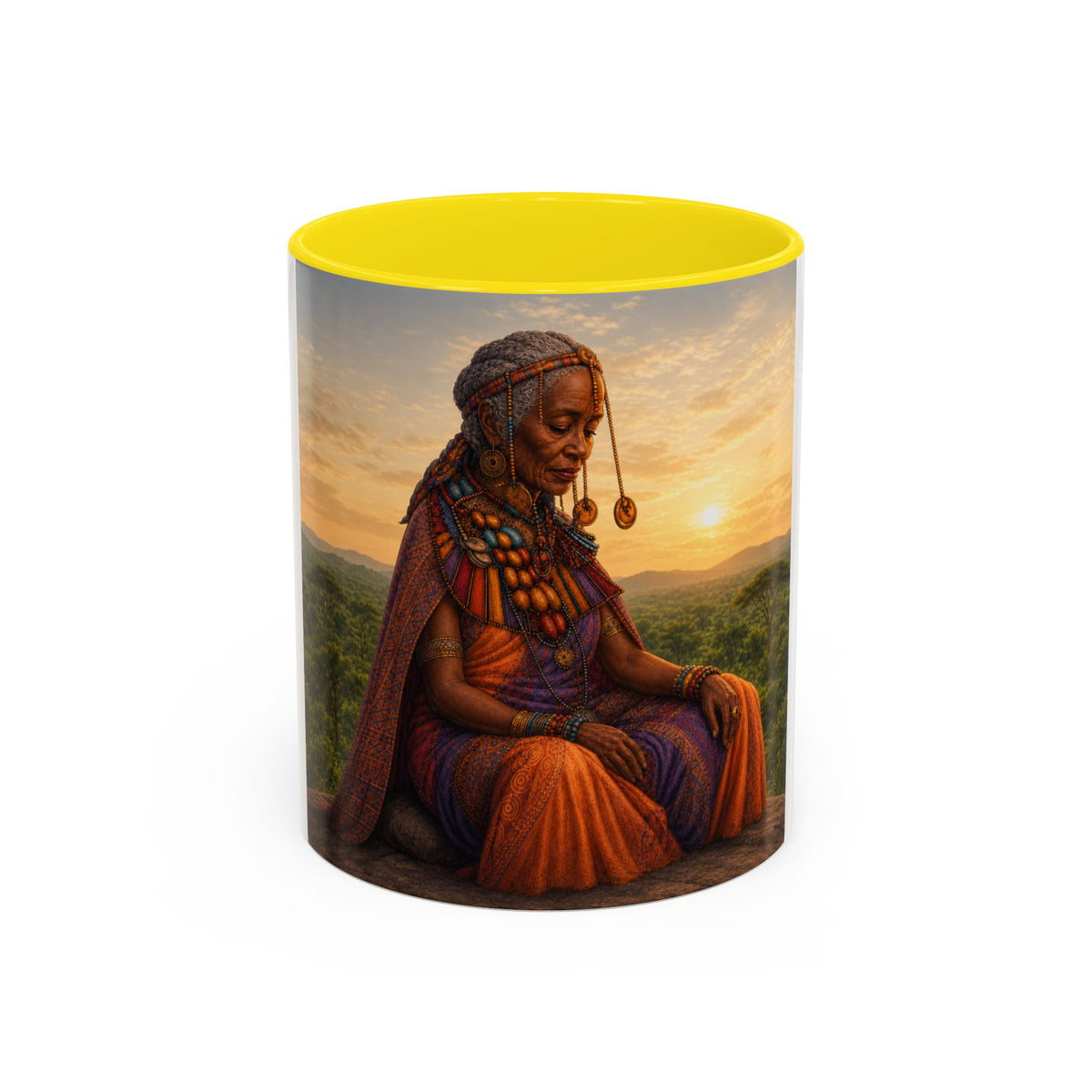 Silence At Sunset Accent Coffee Mug (11, 15oz)