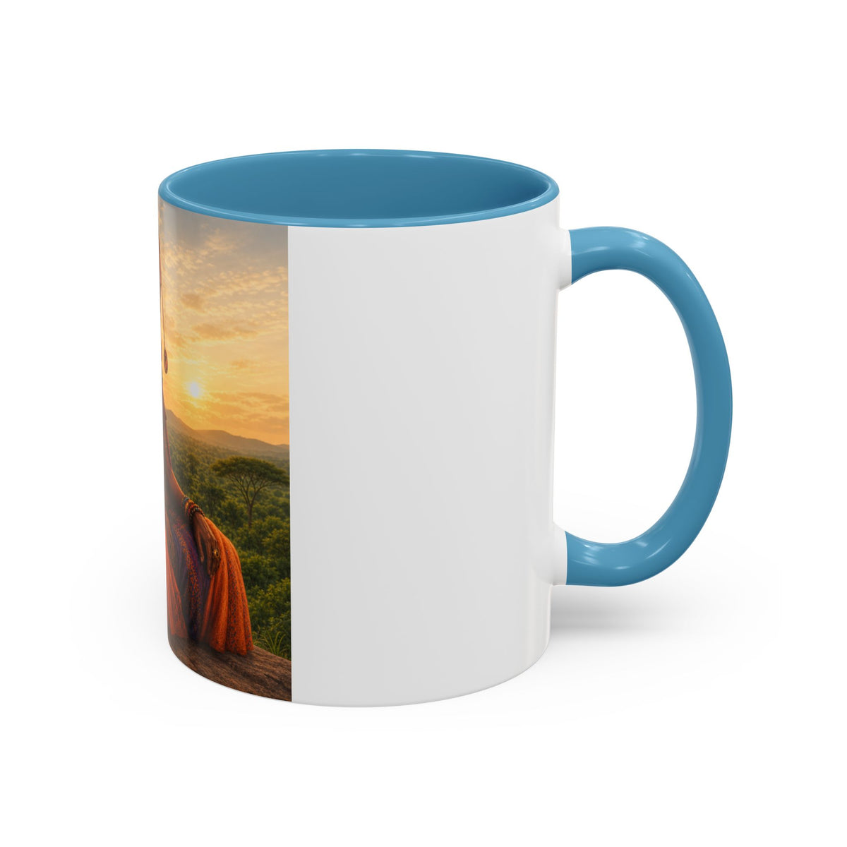 Silence At Sunset Accent Coffee Mug (11, 15oz)