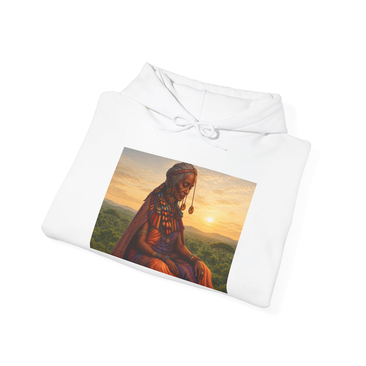 Sunset Silence sex Heavy Blend™ Hooded Sweatshirt