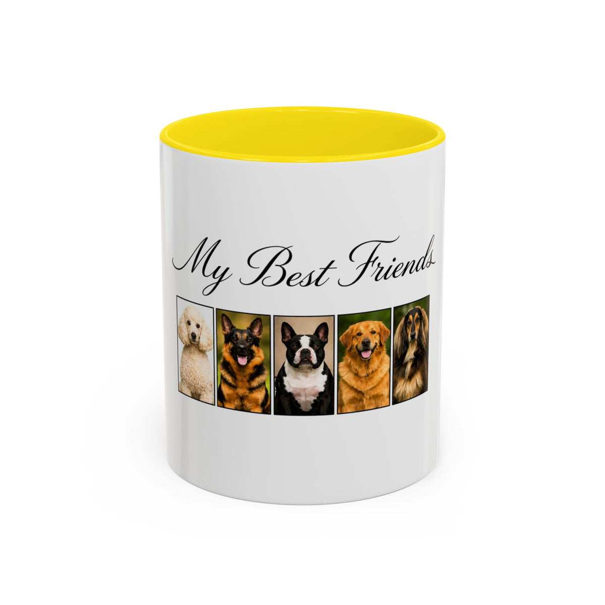 My Best Friends Dog Photo Accent Coffee Mug (11/15oz)