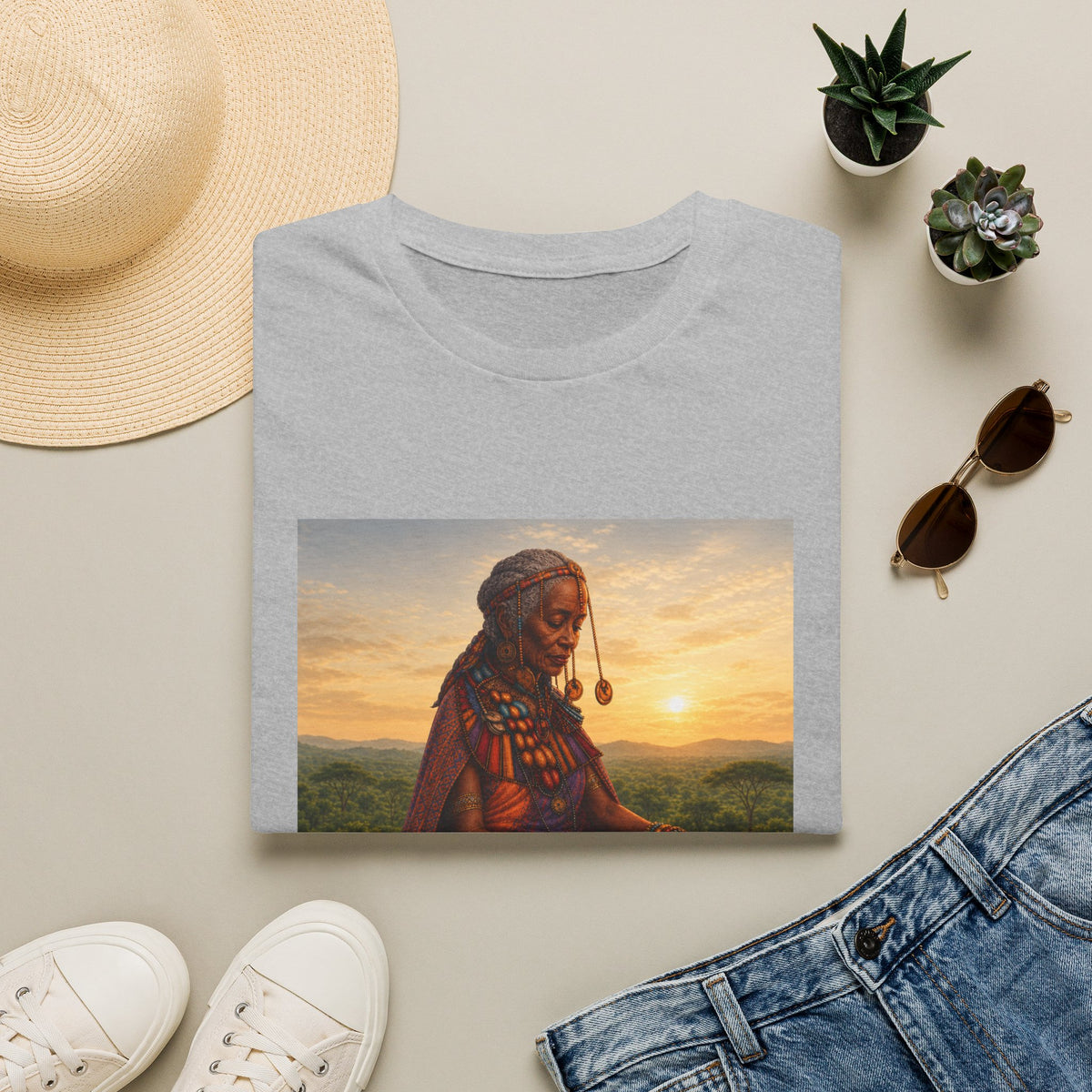 Sunset Silence Unisex Soft Style T-Shirt