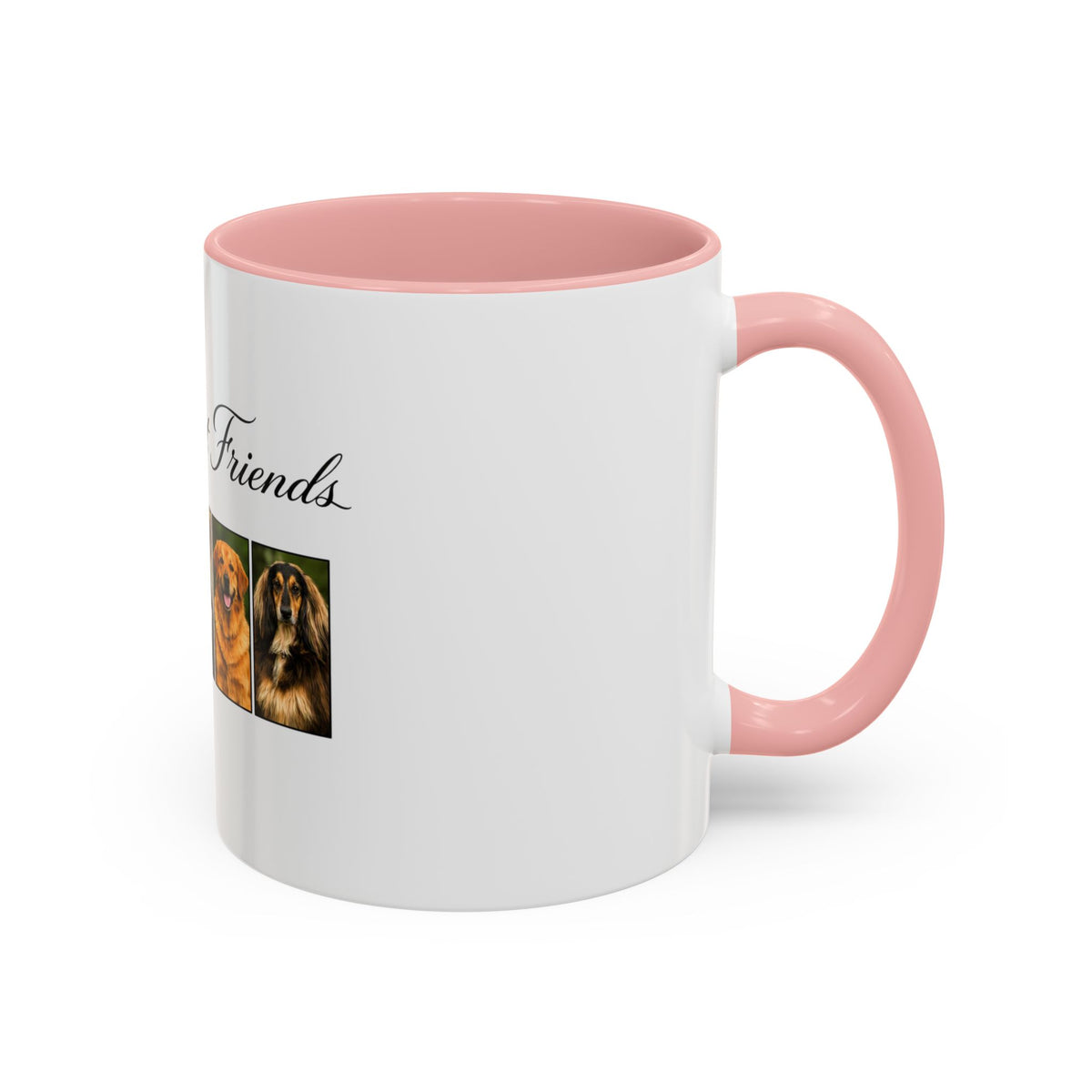 My Best Friends Dog Photo Accent Coffee Mug (11/15oz)