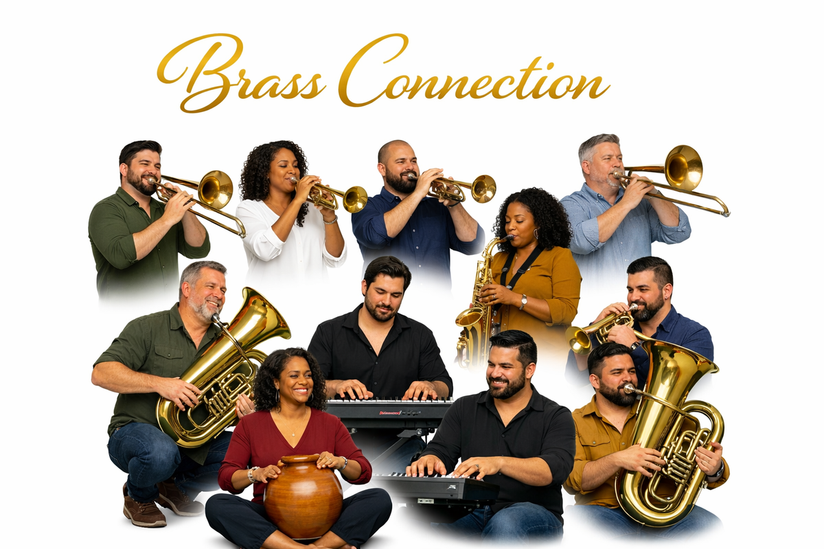 Brass Connection Tote Bag