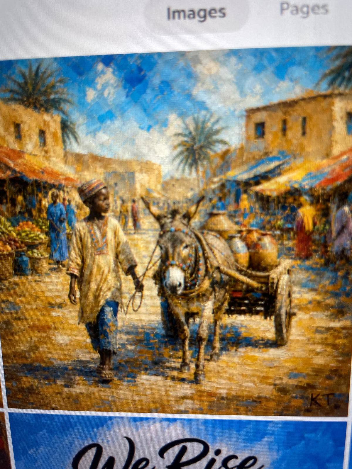 African Street Vendor T-Shirt