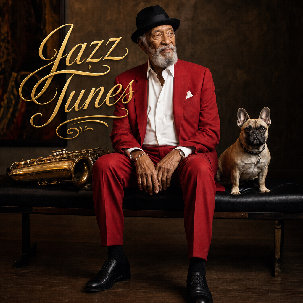 Jazz Tunes Tote Bag